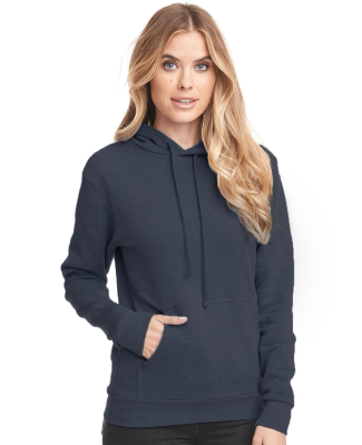 Next Level Apparel 9302 Unisex Malibu Pullover Hoo in Heather midnight navy