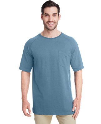 Dickies SS600 Men's 5.5 oz. Temp-IQ Performance T- in Dusty blue