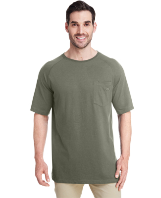 Dickies SS600 Men's 5.5 oz. Temp-IQ Performance T- in Moss green