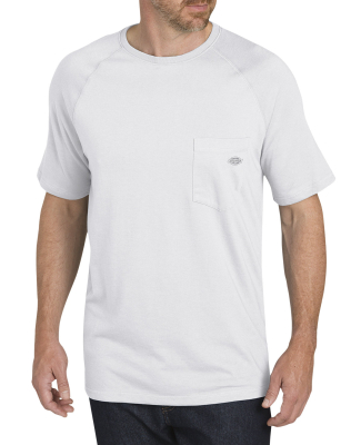 Dickies SS600 Men's 5.5 oz. Temp-IQ Performance T- in White