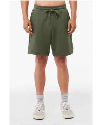 Bella + Canvas 3724 FWD Fashion Unisex Short in Military green