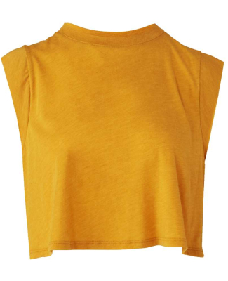 Bella + Canvas 8483 FWD Fashion Ladies' Festival C in Mustard triblend