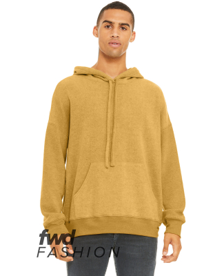 Bella + Canvas 3329 FWD Fashion Unisex Sueded Flee in Heather mustard