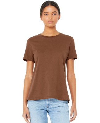 Bella + Canvas 6400 Ladies' Relaxed Jersey Short-S in Chestnut