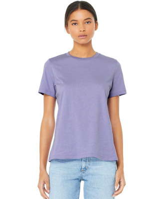 Bella + Canvas 6400 Ladies' Relaxed Jersey Short-S in Dark lavender