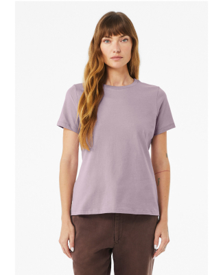 Bella + Canvas 6400 Ladies' Relaxed Jersey Short-S in Light violet