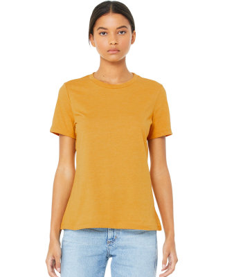 Bella + Canvas 6400 Ladies' Relaxed Jersey Short-S in Mustard
