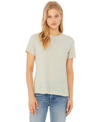 Bella + Canvas 6400 Ladies' Relaxed Heather CVC Sh in Heather prism natural