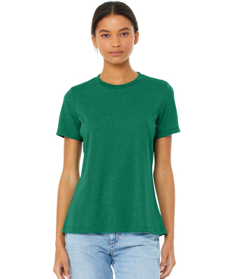 Bella + Canvas 6400 Ladies' Relaxed Triblend T-Shi in Kelly triblend