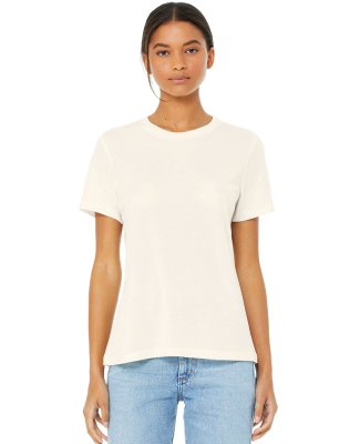 Bella + Canvas 6400 Ladies' Relaxed Triblend T-Shi in Solid natural triblend