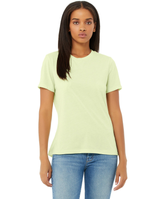 Bella + Canvas 6400 Ladies' Relaxed Triblend T-Shi in Spring green triblend