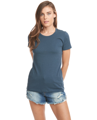 Next Level 3900 Boyfriend Tee  in Indigo