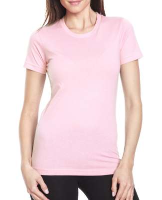 Next Level 3900 Boyfriend Tee in Light pink