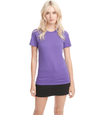 Next Level 3900 Boyfriend Tee in Purple rush