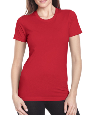 Next Level 3900 Boyfriend Tee in Red