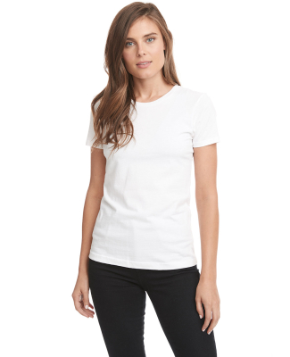 Next Level 3900 Boyfriend Tee  in White