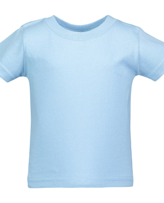 Rabbit Skins 3401 Infant Cotton Jersey T-Shirt in Light blue