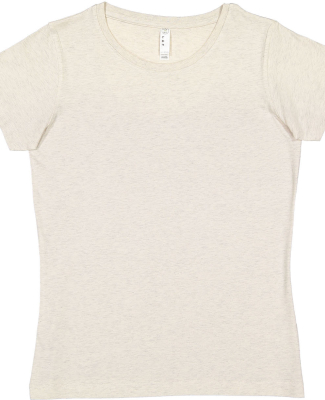 LA T 3516 Ladies' Fine Jersey T-Shirt in Natural