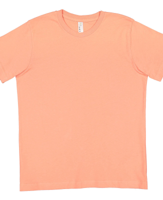 LA T 6101 Youth Fine Jersey T-Shirt in Sunset