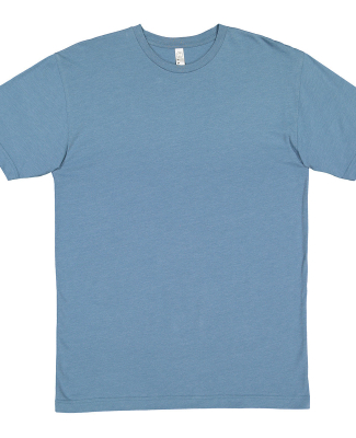 LA T 6101 Youth Fine Jersey T-Shirt in Vintage indigo