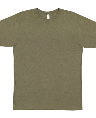 LA T 6101 Youth Fine Jersey T-Shirt in Vintage military green