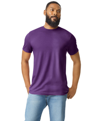Gildan 64000CVC Men's Softstyle CVC T-Shirt in Amethyst