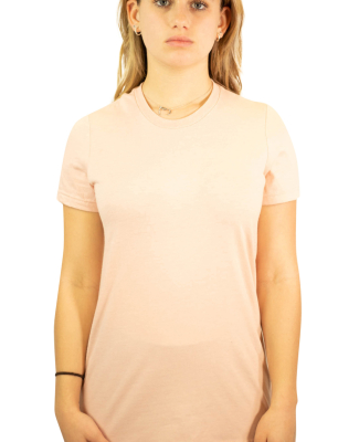 Gildan 64001LCVC Ladies' Softstyle CVC T-Shirt in Dusty rose