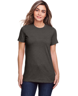 Gildan 64001LCVC Ladies' Softstyle CVC T-Shirt in Gunmetal