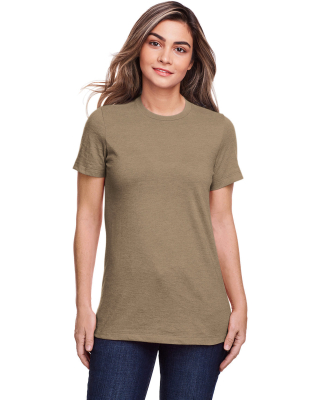 Gildan 64001LCVC Ladies' Softstyle CVC T-Shirt in Slate