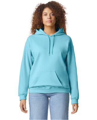 Gildan SF500 Adult Softstyle® Fleece Pullover Hoo in Sky