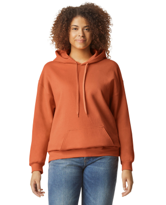 Gildan SF500 Adult Softstyle® Fleece Pullover Hoo in Texas orange