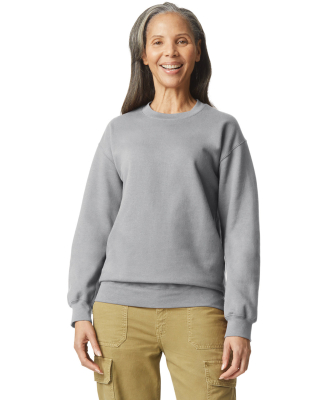 Gildan SF000 Adult Softstyle® Fleece Crew Sweatsh in Cement
