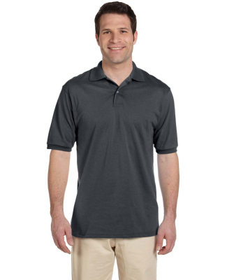 Jerzees 437MSR Adult SpotShield™ Jersey Polo in Charcoal grey