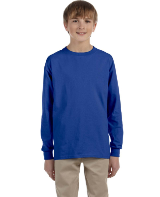 Jerzees 29BLR Youth DRI-POWER® ACTIVE Long-Sleeve in Royal