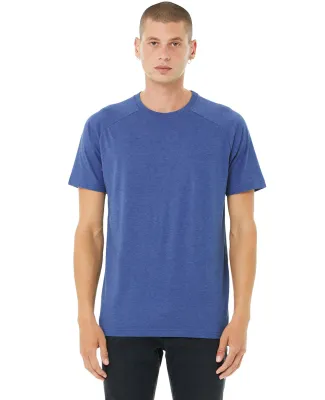 Bella + Canvas 3201 FWD Fashion Men's Heather CVC  in Heather true roy