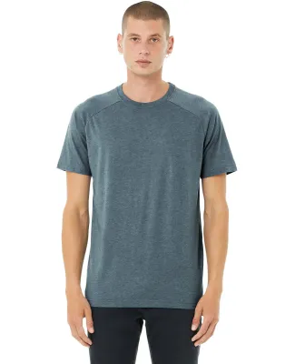 Bella + Canvas 3201 FWD Fashion Men's Heather CVC  in Heather slate