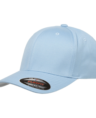 Yupoong-Flex Fit 6277 Adult 6-Panel VEIL® Camo Ca in Carolina blue