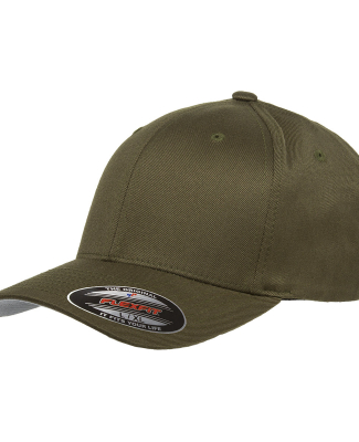 Yupoong-Flex Fit 6277 Adult 6-Panel VEIL® Camo Ca in Olive