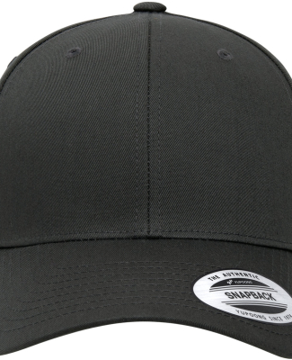 Yupoong-Flex Fit 6389 Cvc Twill Hat in Charcoal