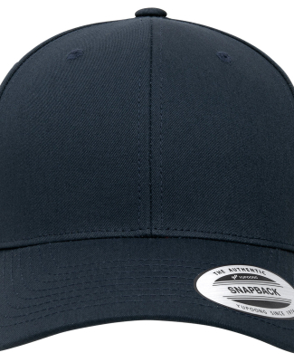 Yupoong-Flex Fit 6389 Cvc Twill Hat in Navy