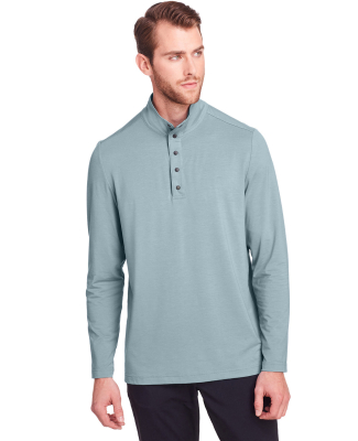 North End NE400 Men's Jaq Snap-Up Stretch Performa in Opal blue