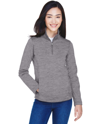 Devon and Jones DG798W Ladies' Newbury Mélange Fl in Dark grey heather