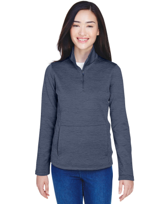 Devon and Jones DG798W Ladies' Newbury Mélange Fl in Navy heather