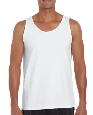 Gildan 64200 Men's Softstyle®  Tank in White