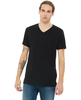 Bella + Canvas 3005 Unisex Jersey Short-Sleeve V-N VINTAGE BLACK