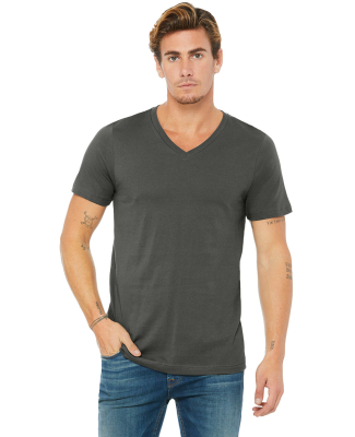 Bella + Canvas 3005 Unisex Jersey Short-Sleeve V-N in Asphalt