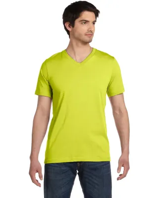 Bella + Canvas BC3005CVC Unisex CVC Jersey V-Neck  NEON YELLOW