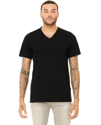 Bella + Canvas BC3005CVC Unisex CVC Jersey V-Neck  BLACK HEATHER