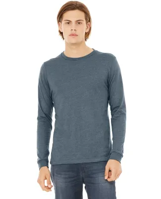 Bella + Canvas BC3501CVC Unisex CVC Jersey Long-Sl HEATHER SLATE