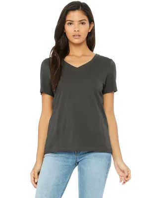 Bella + Canvas 6405 Ladies' Relaxed Jersey V-Neck  ASPHALT